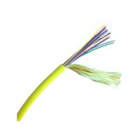 China Yellow Color Indoor  LSZH Or PE Outer Sheath Flame Retardant Distribution Fiber Optic Cable factory