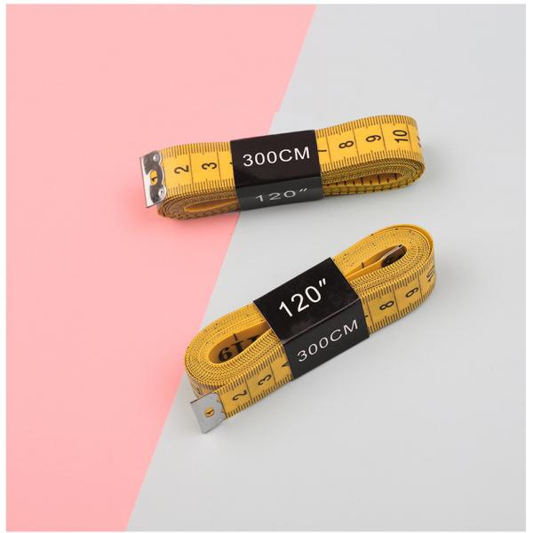 Quality Double Scale Clothing Tape Measure 300cm 120 Inch Size Soft For Body Measuring for sale