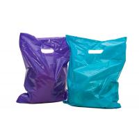 China 100 Glossy Merchandise Retail Gift Bags , LDPE Material Plastic Retail Bags for sale