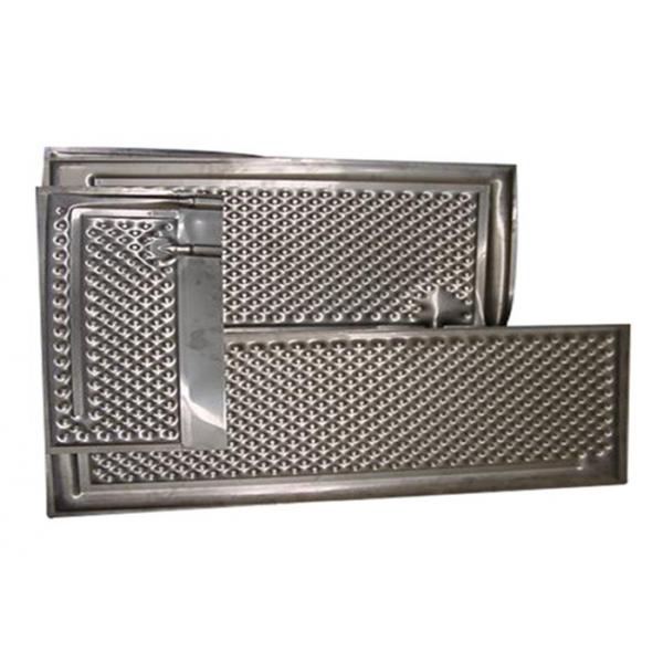 Quality Fiber Laser Welded Pillow Plate Heat Exchanger for milk cooling for sale