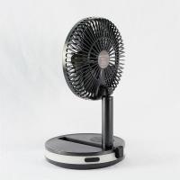 China HEBRONFAN Pedestal Table Fan Desktop Fan Portable Rechargeable Usb Powerful Air Cooler Stand for sale