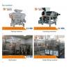 China Guava Fruit Juice Processing Equipment SS304 Material CFM-B-03-26T Silver Color factory