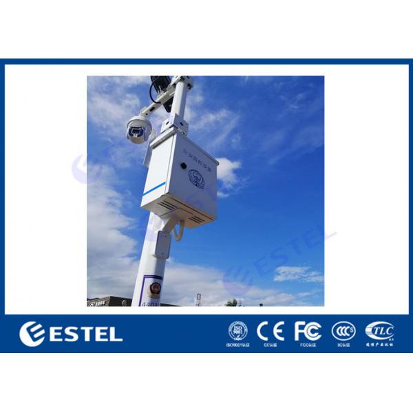 Quality Pole Mounted Wall Installed IP55 Traffic Control Enclosure With Back Plate And Din Rail for sale