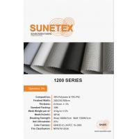 China Office Windows Curtain Polyester Sunscreen Fabric For High End Hotels factory