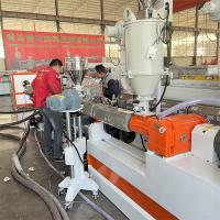 China HDPE PP Double Wall Corrugated Pipe Extruder Machine factory