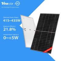 Quality Mono Facial Trina Solar Bifacial Modules 415w 420w 425w Photovoltaic Solar for sale