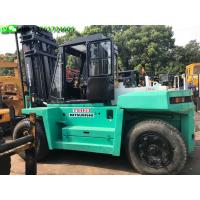 China Mitsubishi FD120 Used Forklift Equipment 12T Used Forklift Diesel Engine for sale