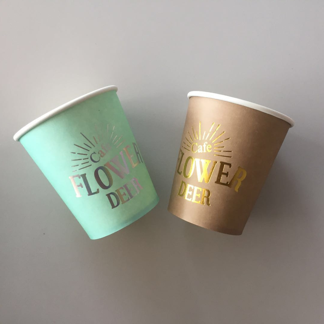 China Cute cartoon paper cup disposable paper cup water cup home picnic outing paper cup factory
