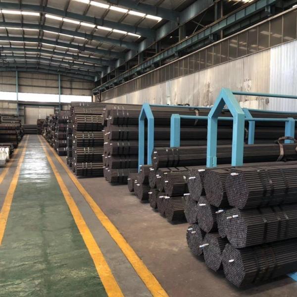 Quality A355 Alloy Seamless Steel Pipe P5 P9 P11 PE Coated Black Painted Surface for sale