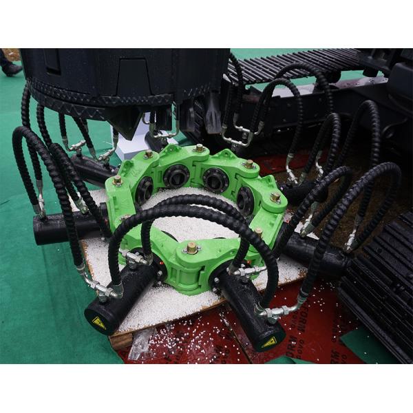 Quality 600kN Max rod pressure Hydraulic Pile Breaker For Round Concrete Pile Cutting Machine for sale
