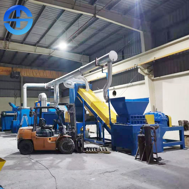 China Dry Type 1000kg/H Radiator Recycling Production Line factory