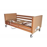 China Electric Operation Wooden Profiling Care Bed For Retirement Home factory