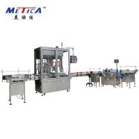 China METICA Syrup Bottling Production Line Pet Bottle Filling And Capping Machine for sale