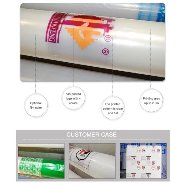 Quality Eco Friendly Printed Plastic Film Wrap PVC 10cm Width LEPD 250um Thickness for sale