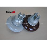 China ANSI 52-1 Porcelain Suspension Insulator Anti Fog OEM / ODM Available factory