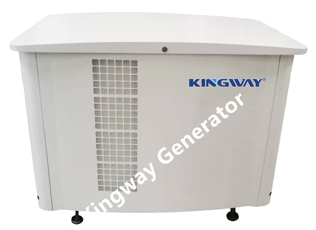 China Silent 20KW 25KVA Mobile Propane Generator Set For Home Emergency Power factory