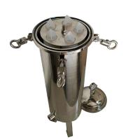 China Stainless Steel 304 20 Inch Candle Hydraulic Pool Cartridge Single Bag Water Filter Bag Cartridge Housing factory