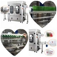 China Stainless Steel Automatic Bottle Washing Machine / Automatic Bottle Cleaner factory