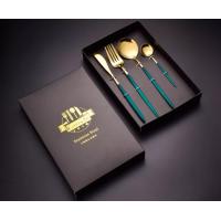 China Flatware Dinnerware Packaging Boxes With 410 Stainless Steel Spoon And Fork factory
