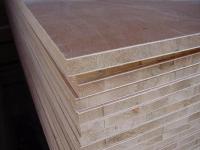 China Large Pine Core Wood Laminated Block Board For Making Long Book Shelves factory