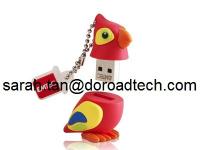 China Cartoon USB Flash Drive, Bulk Cheap OEM Bird Character Cartoon USB Pen Drive factory