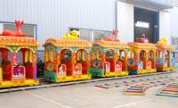 Buy cheap elephant mini track train electric outdoor amusement park ride elephant train from wholesalers