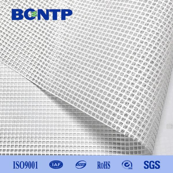 Quality 1000D PVC Vinyl Coating Polyester Mesh Fabric With Liner for printing mesh high stength for sale