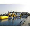 China PVC Inflatable Aqua Park With Obstacles Anti - UV Heat Resistance Material factory