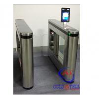 China One Way Entry Gates Facial Recognition Turnstile DC24V Brush Motor With Multi Function factory