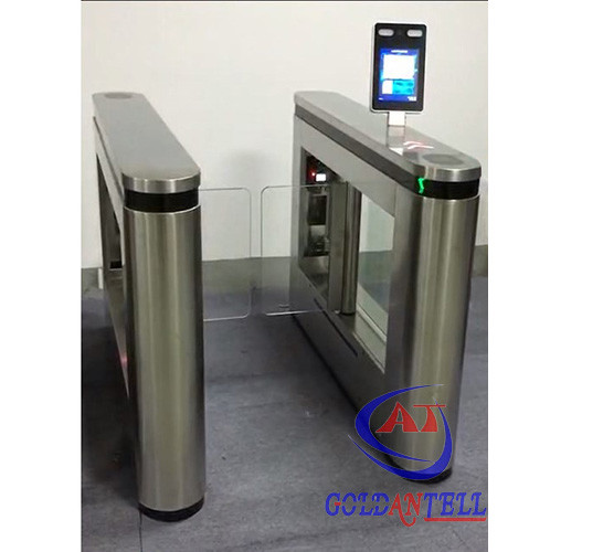 Quality One Way Entry Gates Facial Recognition Turnstile DC24V Brush Motor With Multi Function for sale