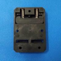 China 48mm Width Universal Molder DIN Rail Clip Nylon Spring Loaded DIN Clip factory