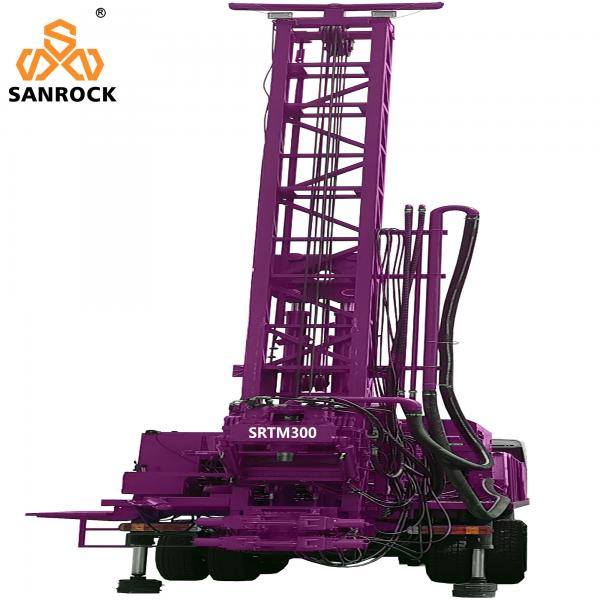 Quality Hydraulic Water Well Drilling Rig Bore hole 300m Truck Mounted Water Well for sale