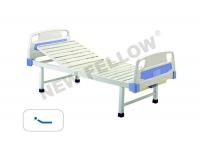 China Powder coated Steel Manual Single Crank medical supplies hospital beds CE / FDA factory