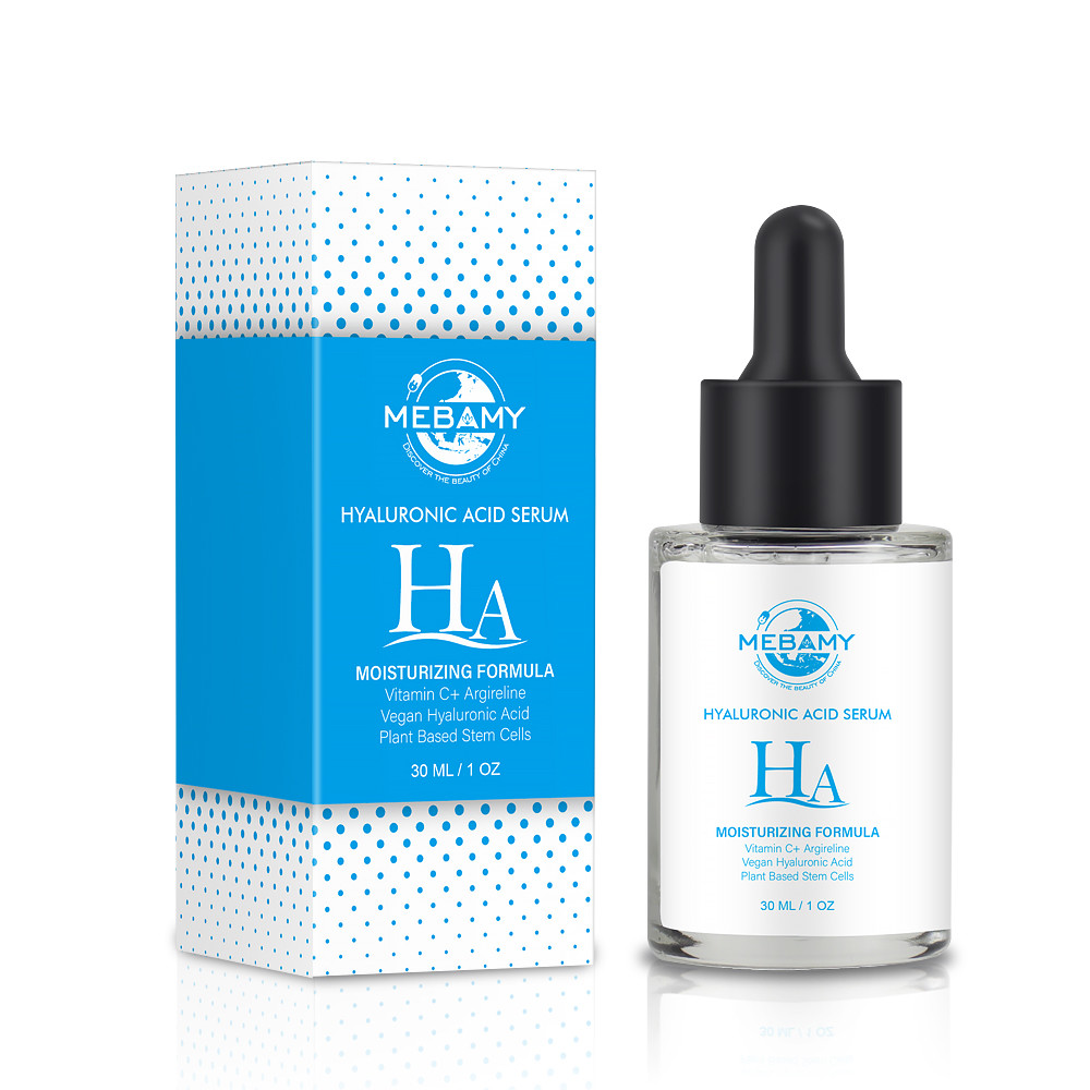 China Hyaluronic Acid Hydrating Organic Face Serum Overnight Private Label for sale