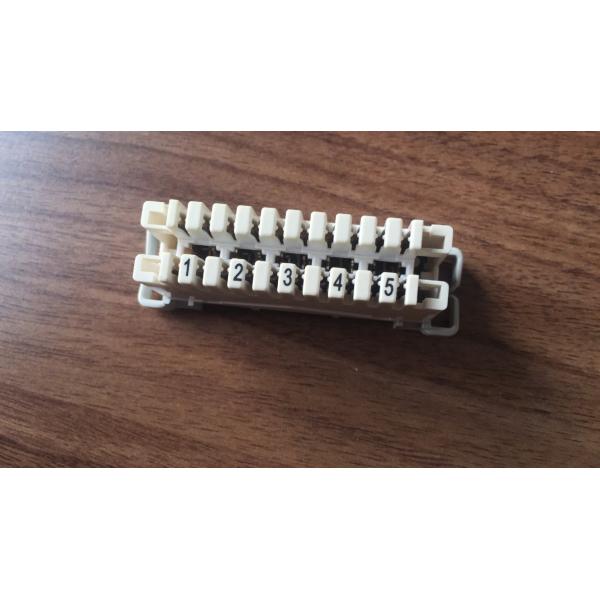 Quality 5 Pairs Krone LSA Plus Module ABS / PBT Material For Distribution Box for sale