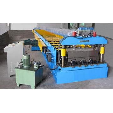 Quality Fully Automatic Deck Floor Roll Forming Equipment 0 - 12 M / Min 28 Roller for sale