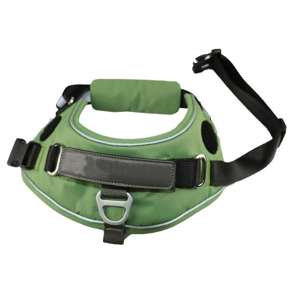 Quality Outdoor Durable Pet Dog Harness For Beagle Green Black Extra Large Dog Harness for sale
