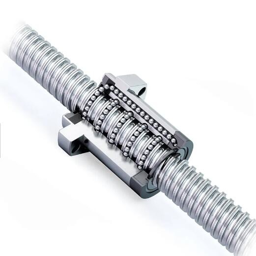Quality Low Noise Enduring Ball Lead Screw Max. 10m Length Cold Rolling for sale