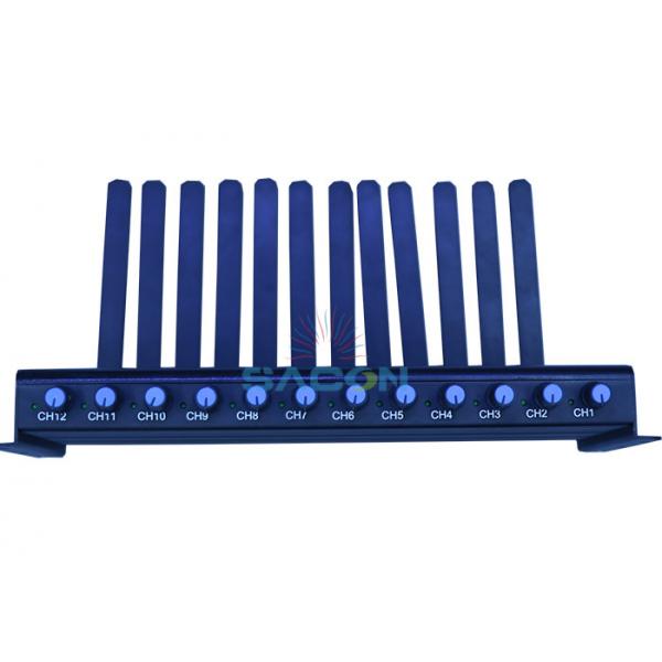 Quality 12 Channels Power Adjustable Mobile Phone Blocker Jammer Frequency 5.8G Signal for sale