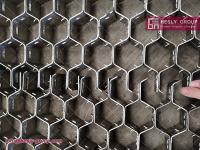 China AISI 310S Hexmesh | 1.5×19×50mm | Offset Lances Type | Hesly Brand - China factory
