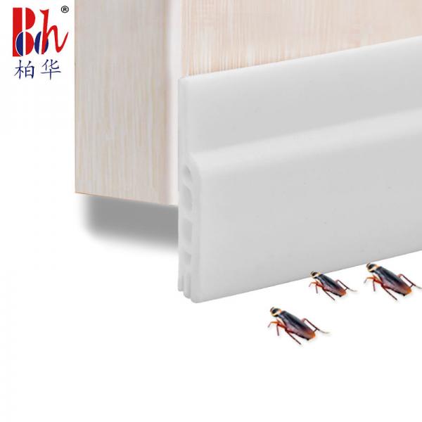 Quality 30mm Silicone Weather Stripping Door Seal Strip Draught Excluder for sale