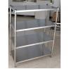 China Heavy Duty Shelving Stainless Steel Display Stands , Warehouse Rack System factory