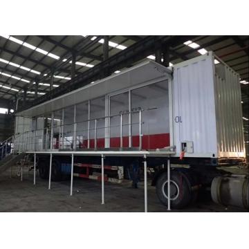 Quality Expandable Prefabricated 40 Foot Shipping Container House Show Stage for sale