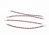 China Red 28 Awg Custom Wire Harness 2 Pin Jst Zh 1.5mm Pitch Connector To 2 Pin Jst Gh 1.25mm Pitch factory