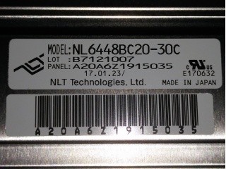 Quality NL6448BC20-30C 6.5 INCH 640×480 1000 cd/m² NEC LCM A-Si TFT LCD for sale