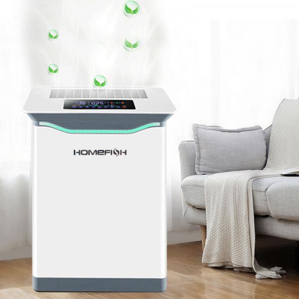 Quality Homefish Oem Purificador Cadr 410M3/H Pm2.5 Uv C Light Smart Air Cleaner Washer for sale