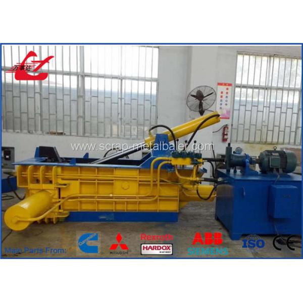 Quality Aluminum Can Baler Hydraulic Baling Press , 18.5 Power Scrap Metal Processing Equipment for sale