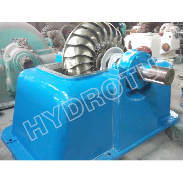 Quality Small Impulse Turbine / Turgo Hydro Turbine With Stainless Steel Runner For Renewable Energy for sale