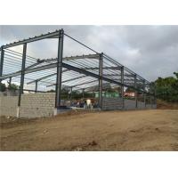 china SGS Light Steel Structure Building With Sandwich Panel / Prefab Metal Buildings
