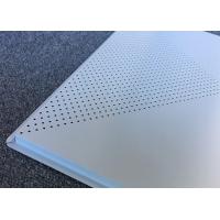 china Perforated Aluminum Ceiling Panels 600x600mm Lay-on Metal False Ceiling